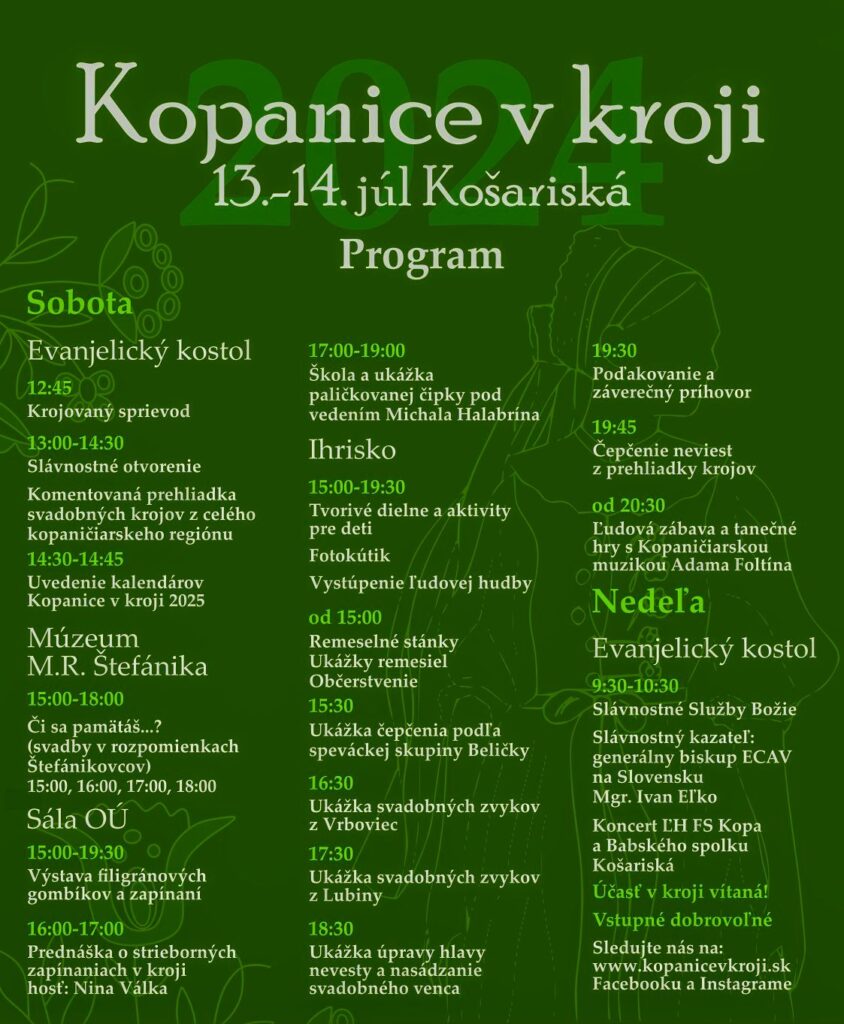 Kopanice v kroji 2024