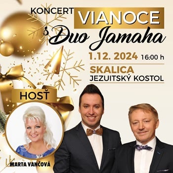 Vianočný koncert Duo Jamaha v Skalici