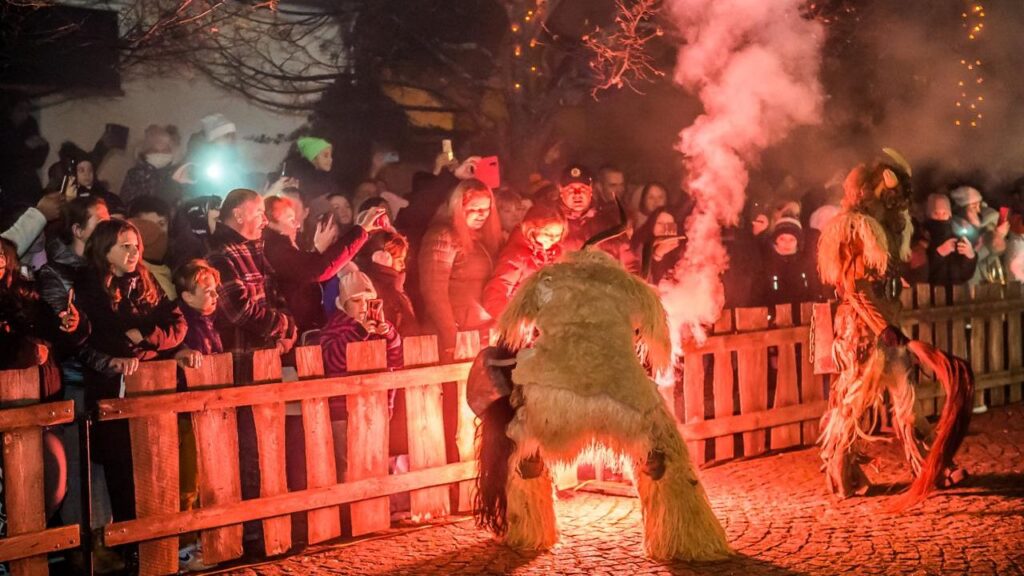 Krampuslauf Skalica Zdroj: Mesto Skalica/Beata Tokošová