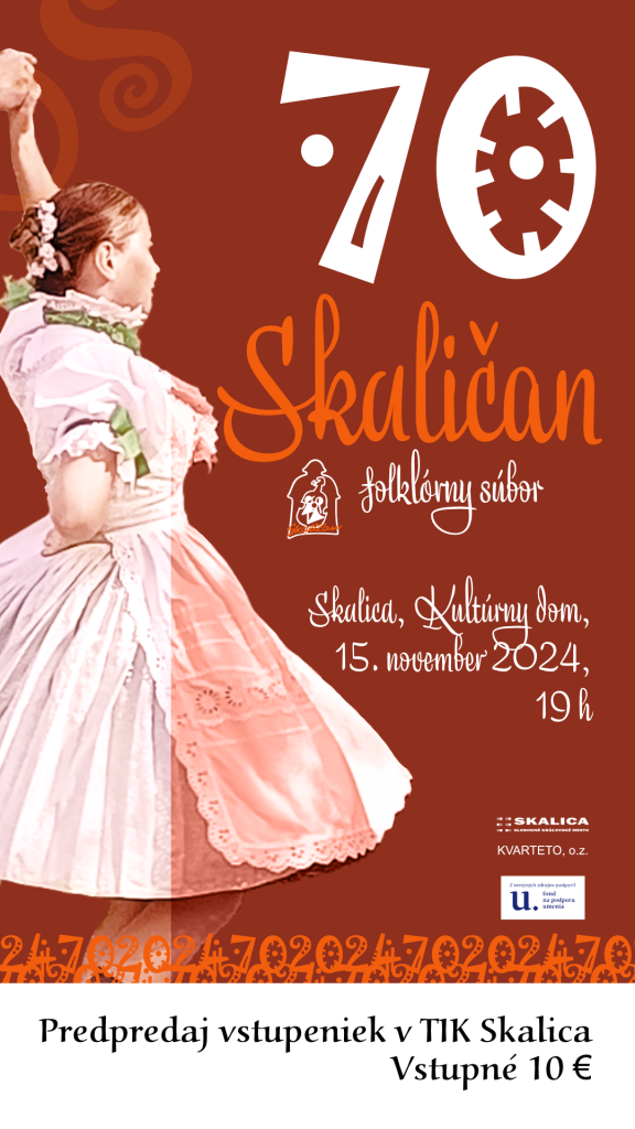 Folklórny súbor Skaličan – 70: Jubilejný večer plný tradícií