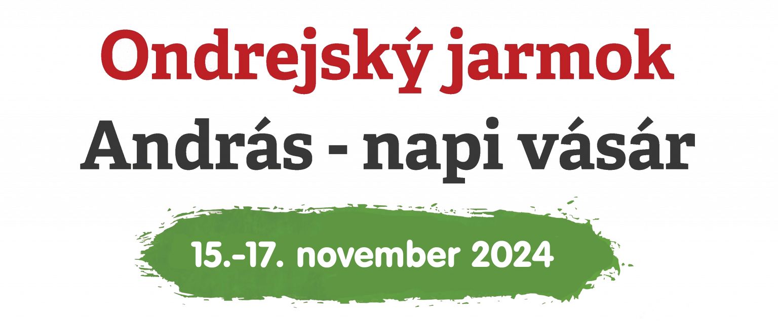 Ondrejský jarmok v Komárne Zdroj: Mesto Komárno