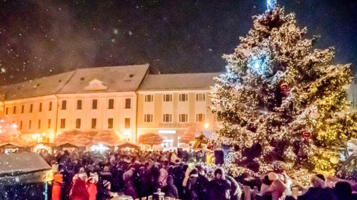 Vianočné trhy v Skalici Zdroj: Mesto Skalica/Beata Tokošová